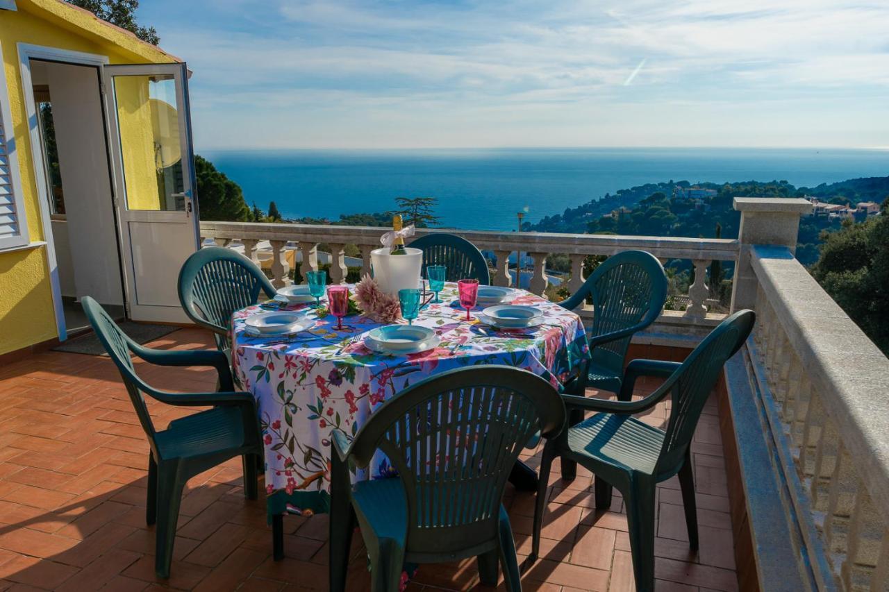 Villa Vista Lux, Piscina Privada Y Zona Exterior Con Vista Mar Tossa de Mar Buitenkant foto