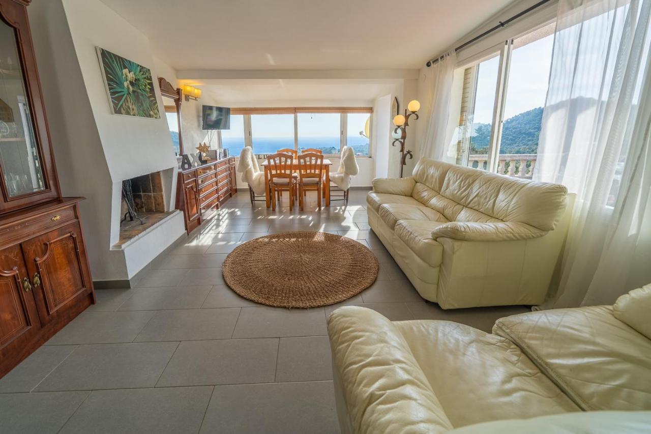 Villa Vista Lux, Piscina Privada Y Zona Exterior Con Vista Mar Tossa de Mar Buitenkant foto