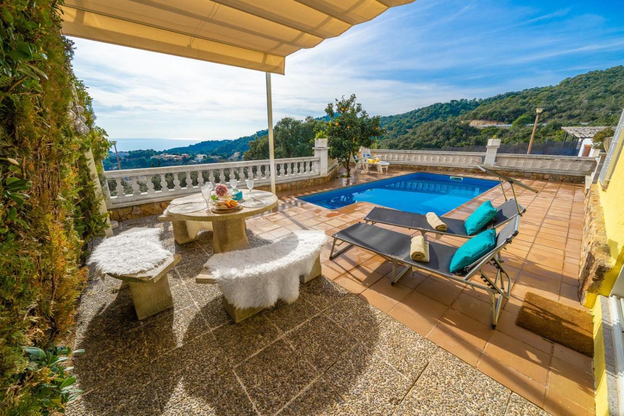 Villa Vista Lux, Piscina Privada Y Zona Exterior Con Vista Mar Tossa de Mar Buitenkant foto