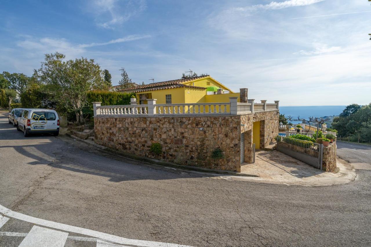 Villa Vista Lux, Piscina Privada Y Zona Exterior Con Vista Mar Tossa de Mar Buitenkant foto